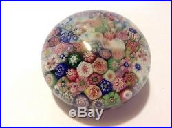 1800's Clichy Close Packed Millefiori with Roses