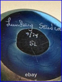 1974 Steven Lundberg Studios paperweight Signed SL