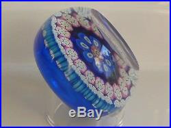 1978A Perthshire Complex Millefiori Canes Floral Paperweight Limited Edition EC