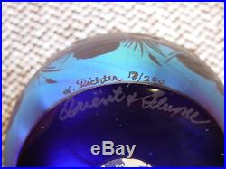 1979 ORIENT & FLUME PAPERWEIGHT SIGNED & NUMBER 17/200 L. RICHTER