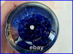 1979 PERTHSHIRE Glass Limited Edition PP30 5 Point Star Millefiori Paperweight