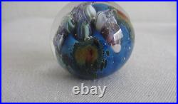 2001 Josh Simpson Planet Series Glass Paperweight Shells Ocean 1.5