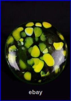 4 Inch Art Glass Mushroom UV/Black Light Spectacular