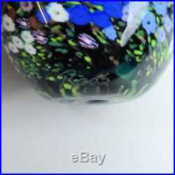 A Fine Peter Raos 1993 Monet Series Art Glass Paperweight Scent Bottle
