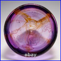 A Siddy Langley Amethyst Jellyfish Vase 2017