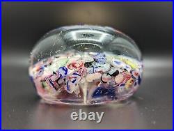 Antique 19th Century NEGC New England Glass Company Scrambled Paperweight