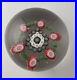 Antique Baccarat Dupont Period (1920's) Concentric Millefiori Glass Paperweight