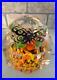 Antique Bohemian Czechoslovakia Art Glass Faceted Butterfly Paperweight 1930's