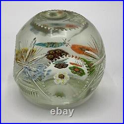 Antique French Glass Paperweight Unknown Markings