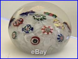 Antique. Hand-blown glass paperweight. Mid 19th Century by Baccarat