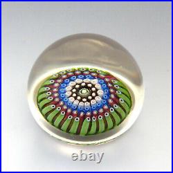 Antique Old English Walsh Walsh / Arculus millefiori glass paperweight