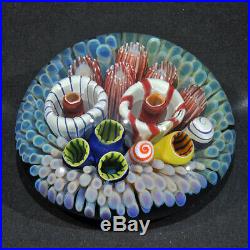 Art Glass Coral Reef Paperweight by Trey Cornette