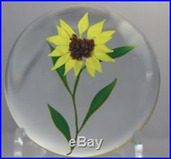 BEAUTIFUL Paul STANKARD Important DAISY EXPERIMENTAL Art Glass PAPERWEIGHT