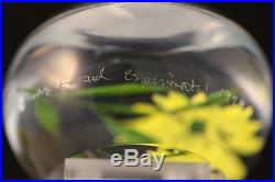 BEAUTIFUL Paul STANKARD Important DAISY EXPERIMENTAL Art Glass PAPERWEIGHT