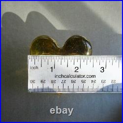 BRAND NEW CITRUS Heart Paperweight, Fire and Light Recycled Art Glass. Signed