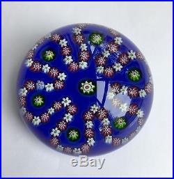 Beautiful LARGE PARABELLE PAPERWEIGHT Looped Garland 1990 Perfect, MINT