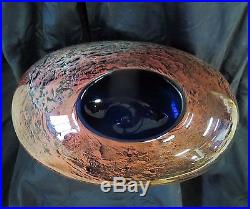 Beautiful, Large Josh Simpson, Signed And Dated, Unusual Earth Tones Vase
