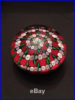 Beautiful St Louis Spiral Cane Paperweight