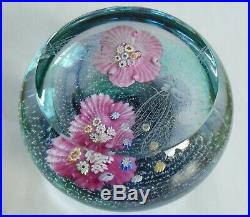 Boxed Ltd Ed Caithness Lily Pad Paperweight Colin Terris(320/350)