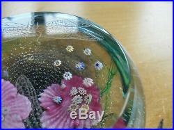 Boxed Ltd Ed Caithness Lily Pad Paperweight Colin Terris(320/350)