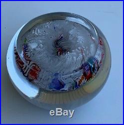 CLICHY ANTIQUE PAPERWEIGHT 19th SCRAMBLED DECORATION