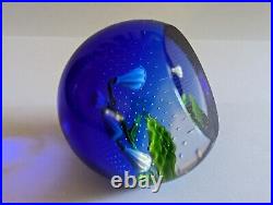 Caithness Art Glass Paperweight Signed Numbered Limited Edition Lily of Valley