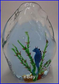 Caithness L. E. Sea Horse Paperweight Numbered 15/150 FREE SHIPPING