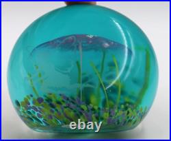 Caithness Scotland Art Glass Teal Green Fairy Tales Paperweight Ltd Edition 500