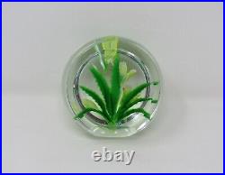 Caithness Whitefriars Hellebore Art Glass Paperweight