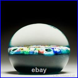 Chris Sherwin 2023 close packed millefiori glass paperweight