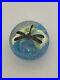 DRAGONFLY GLASS PAPERWEIGHT 2001 Signed By Artist Beautiful