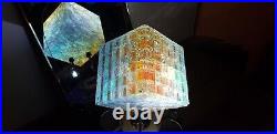 Dichroic Crystal Optic Art Safety Glass Storms Swarovski Chakras Tesseract rubik