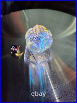 Dichroic Glass Cube Chameleon Crystal Chakras Autism Fidget Spinner Storms rubik