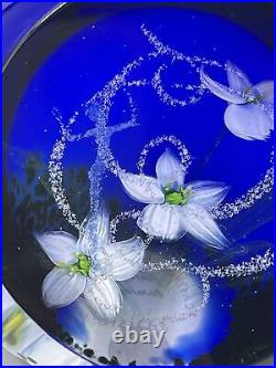 Disney CAITHNESS Glass Fantasia Floral Awakening Fairy Paperweight 156/350