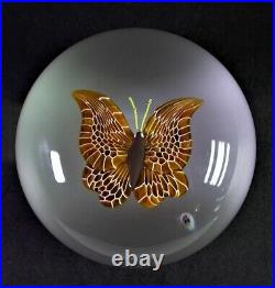 Edles Paperweight BACCARAT 1978 EXOTIC BUTTERFLY lim. Edition No 53/125