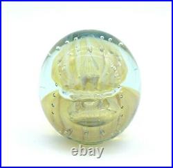 Eickholt Magnum Art Glass Jellyfish Paperweight