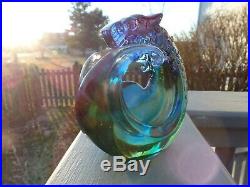 FREE SHIP SPECTACULAR Tittot DRAGON Sculpture PAPERWEIGHT or DISH 5 SIGNED, BOX