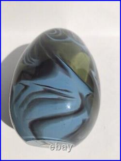 Fenton 1976 Robert Barber Rare Paperweight Egg. Sample. Mint