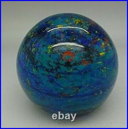 Fenton Art Glass Rare Large Art Glass Paperweight From Estate Must See