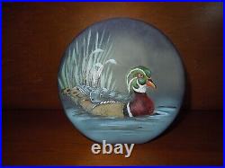 Fenton Limited Edition Wood Duck Paperweight #3/12 by Michelle Kibbe