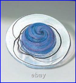 Glass Eye Studio Celestial Rings of Saturn Art Glass with box- made in USA