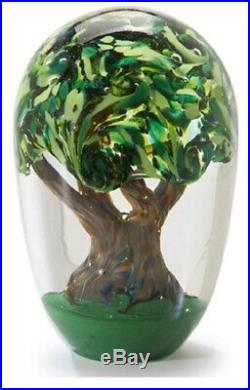 Glass Eye Studio Environmental Series Tree of Life Paperweight 605 New