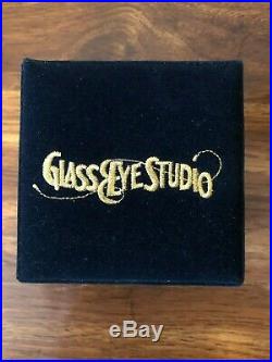 Glass Eye Studio GOD'S EYE PAPERWEIGHT Celestial Series, Velvet Box/Card