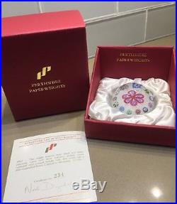 Gorgeous PERTHSHIRE Art Multicolor PAPERWEIGHT Boxed 234/300