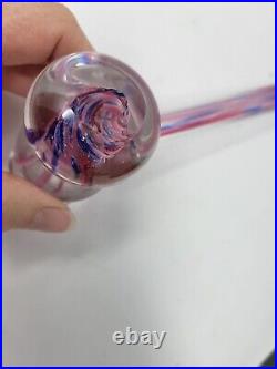Hand Blown Glass Judges Gavel Art Glass 11
