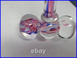 Hand Blown Glass Judges Gavel Art Glass 11