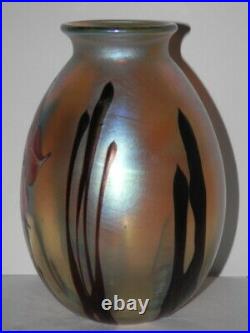 JOSH SIMPSON 4 3/4 x 3 PAPERWEIGHT VASE DATED 1979 MINT! BUY IT NOW