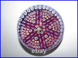 John Deacons Millefiori Art Glass Paperweight 1097