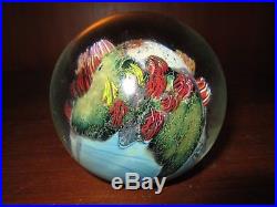Josh Simpson Signed 1991 Inhabited Planet 3 Paperweight