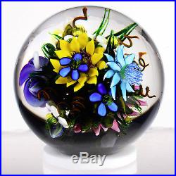 Ken ROSENFELD Large Marble withFull 3-D Spherical Bouquet